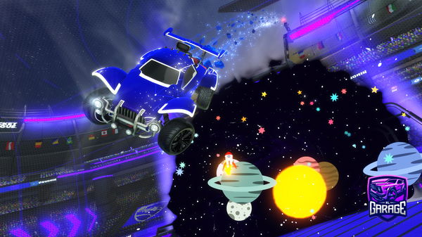 A Rocket League car design from Yeetbob42069