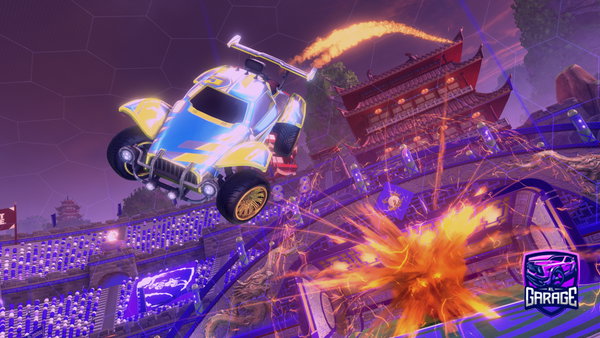 A Rocket League car design from dababypoop