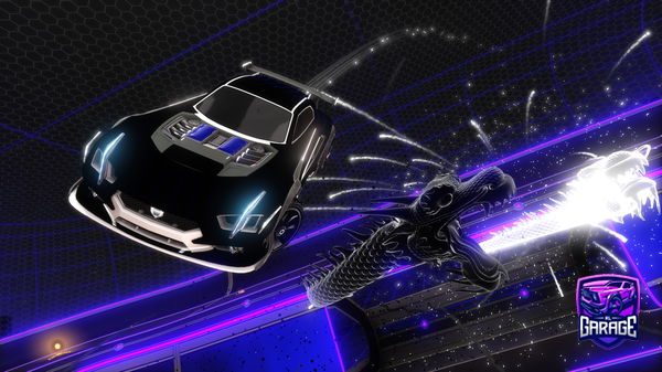 A Rocket League car design from Nextproevan225