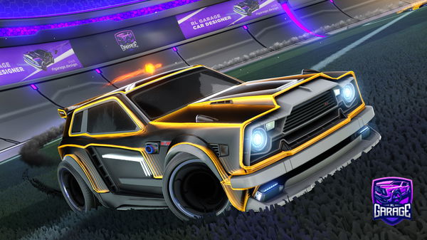 A Rocket League car design from Srisuroz