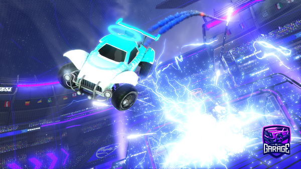 A Rocket League car design from Longhommejnr