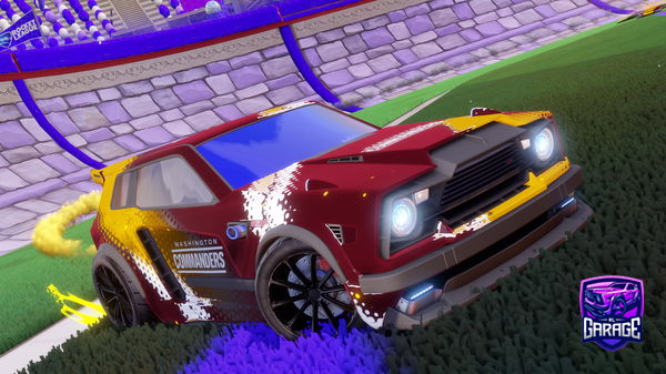 A Rocket League car design from Unixo