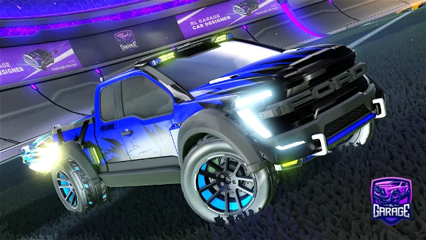 A Rocket League car design from behind_you3112