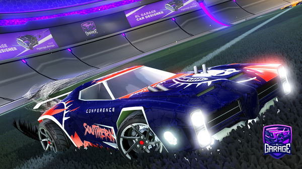 A Rocket League car design from GravityRushRaven