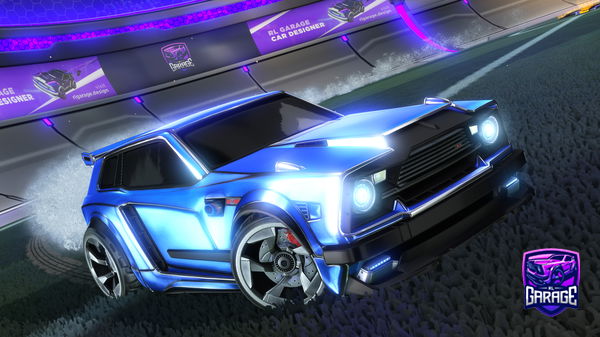 A Rocket League car design from litrdrr