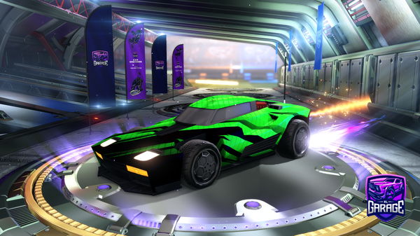 A Rocket League car design from LazyBambam96