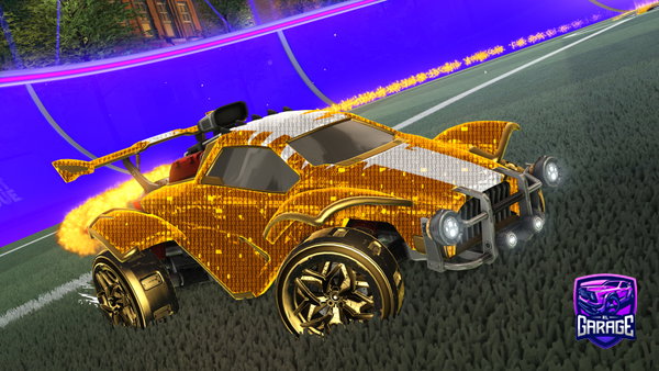A Rocket League car design from Bussinwithrizz