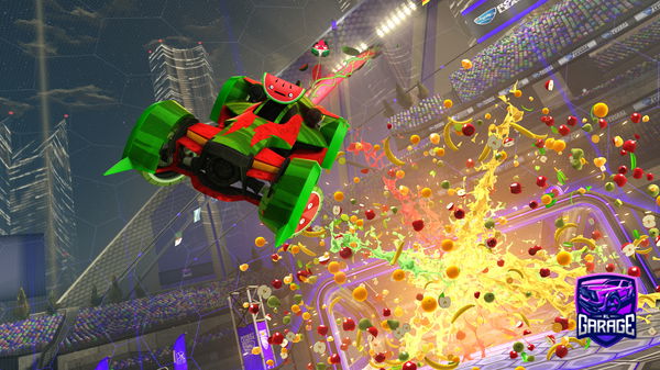 A Rocket League car design from TFyre