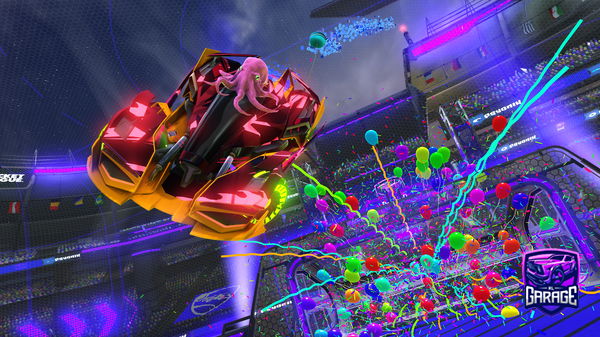 A Rocket League car design from Puffylattice948