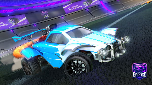A Rocket League car design from vrmasterfortnite