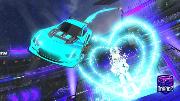 A Rocket League car design from FUugaki