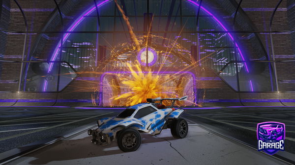 A Rocket League car design from Haydenlewis118