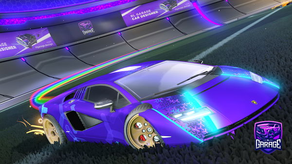 A Rocket League car design from wingfether