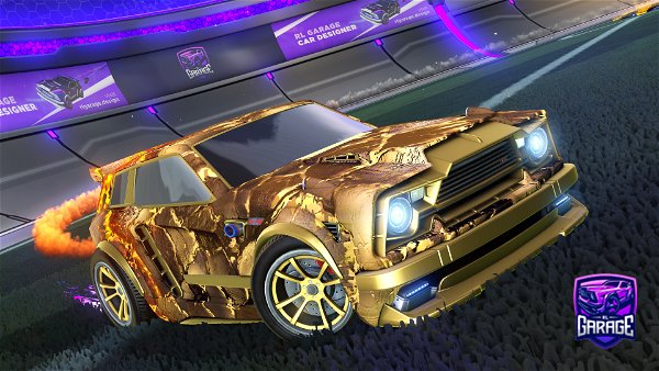 A Rocket League car design from DrWHOtheHELL