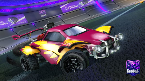 A Rocket League car design from Nightfaller_45