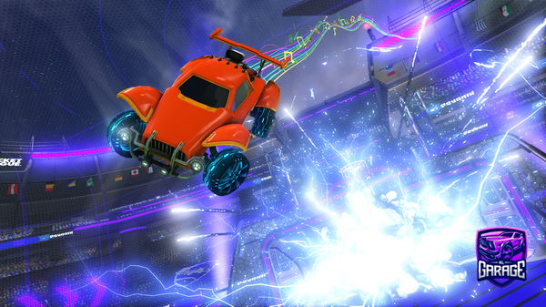 A Rocket League car design from raijinrl