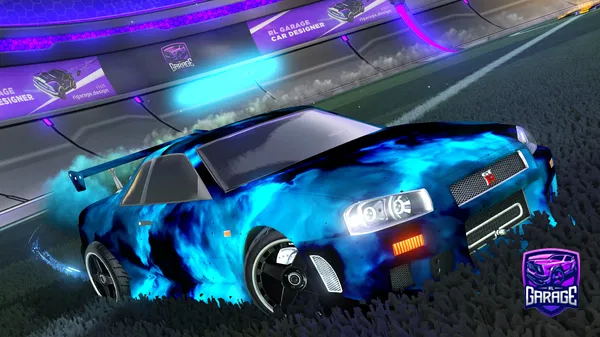 A Rocket League car design from Xn2sL