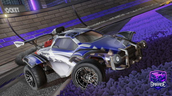 A Rocket League car design from powereset