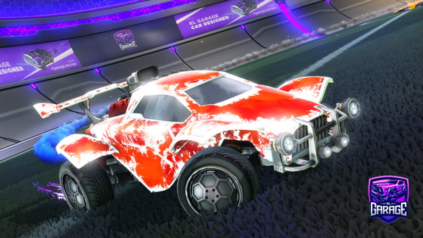A Rocket League car design from MissWizz