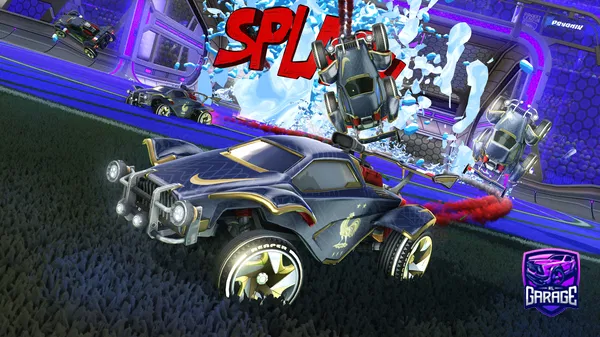 A Rocket League car design from Nightshade_3468