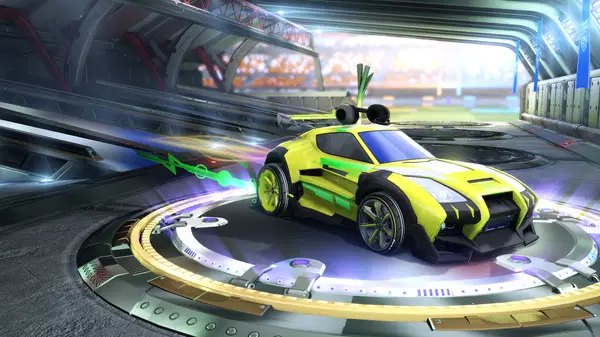 A Rocket League car design from Kohaku00