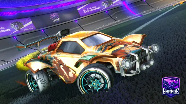 A Rocket League car design from AndrewWalker