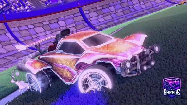 A Rocket League car design from ctj6