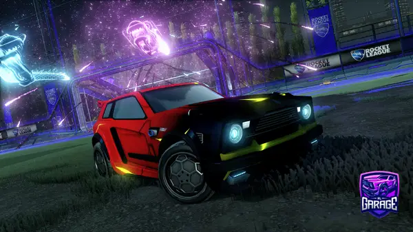 A Rocket League car design from Phantom_huntsttv