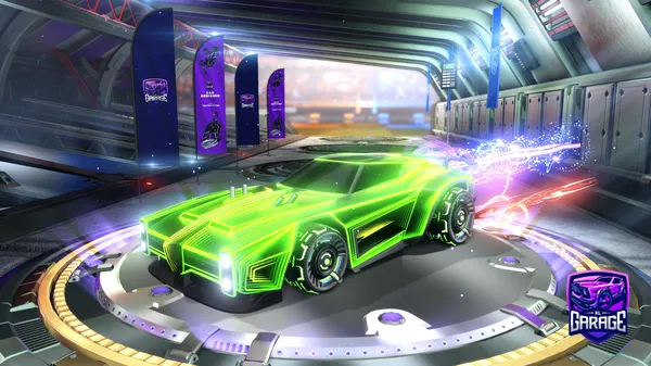 A Rocket League car design from Creepy3948