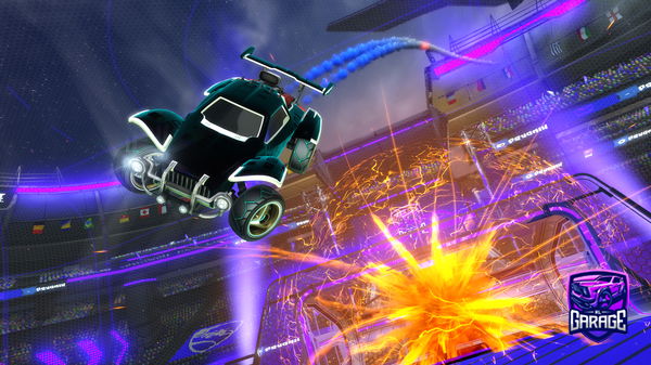 A Rocket League car design from hsf888