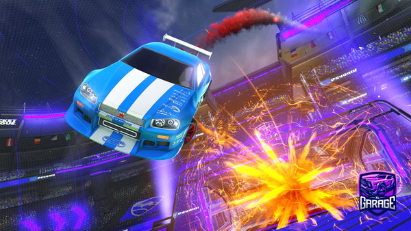 A Rocket League car design from FILO_No