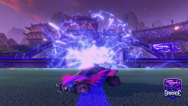 A Rocket League car design from she_luh