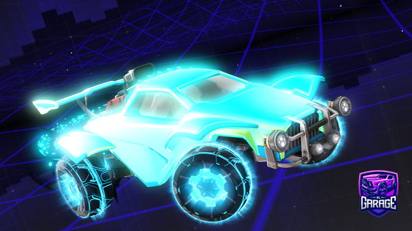 A Rocket League car design from turtleleo77