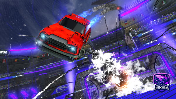 A Rocket League car design from cilioz