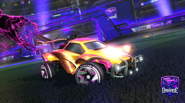 A Rocket League car design from __Juice__