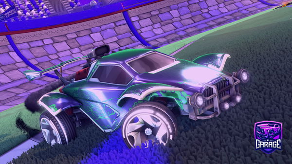 A Rocket League car design from Bezfury