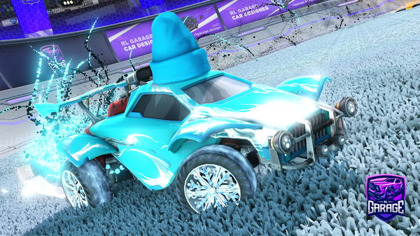 A Rocket League car design from Heulsuse0815