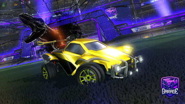 A Rocket League car design from El100