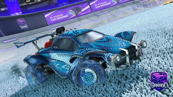 A Rocket League car design from Kloni200