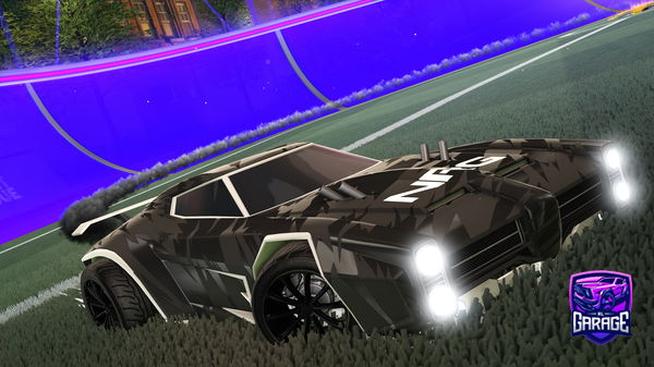 A Rocket League car design from Tom4x_yt