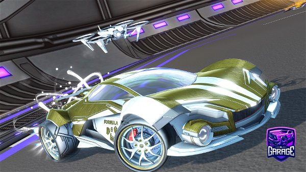 A Rocket League car design from RayFirefly