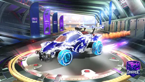A Rocket League car design from IHydrocarbon