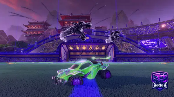 A Rocket League car design from CATASTROFYE