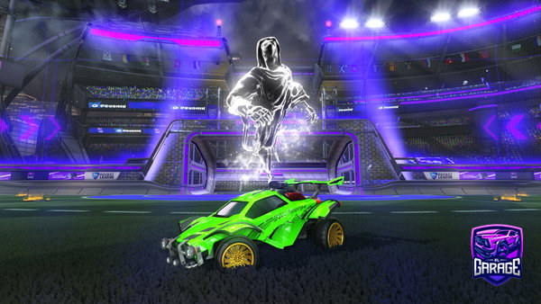 A Rocket League car design from tommy4216