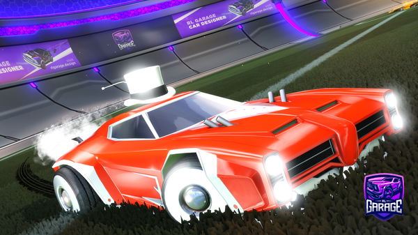 A Rocket League car design from shockwaveshark