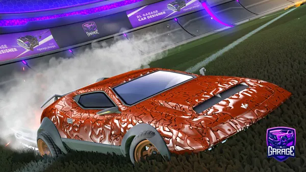 A Rocket League car design from DJf