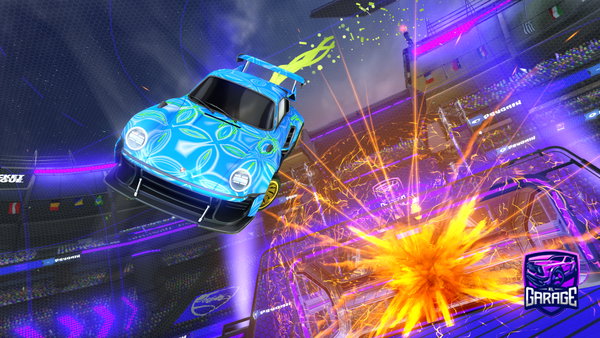 A Rocket League car design from itsme1754