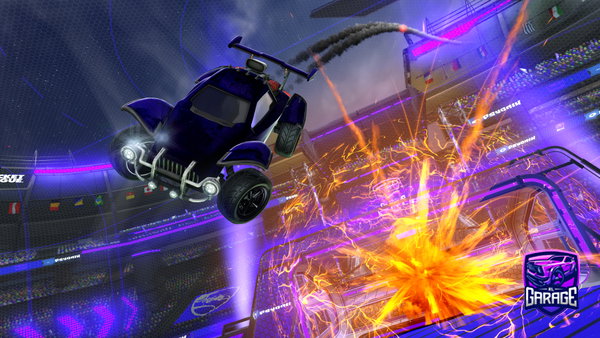 A Rocket League car design from sasabibi1