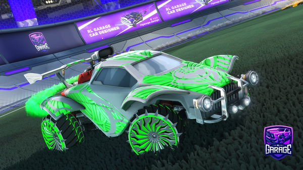 A Rocket League car design from qwizzywizzy