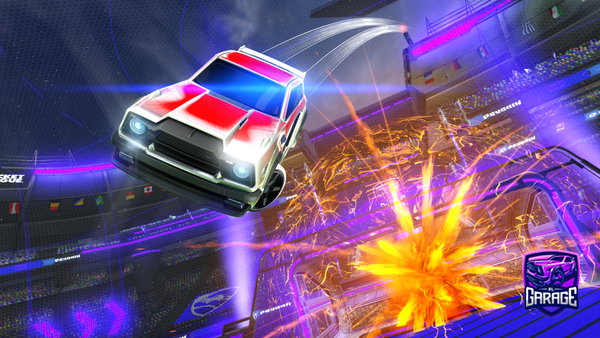 A Rocket League car design from KaszokDestroyer